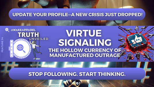 Virtue Signaling: The Hollow Currency of Manufactured Outrage