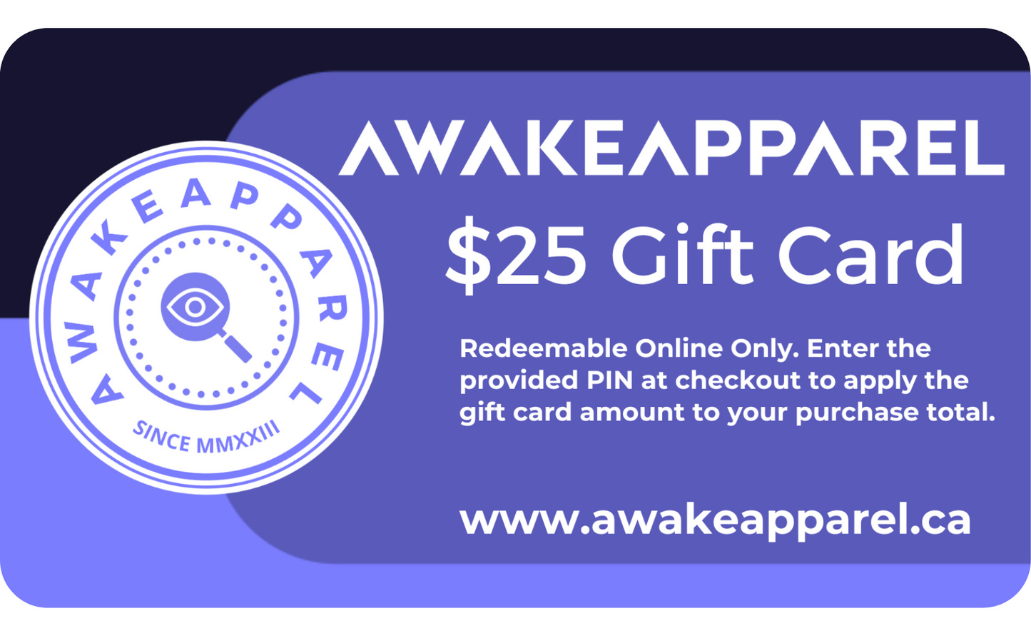 Carte-cadeau Awake Apparel