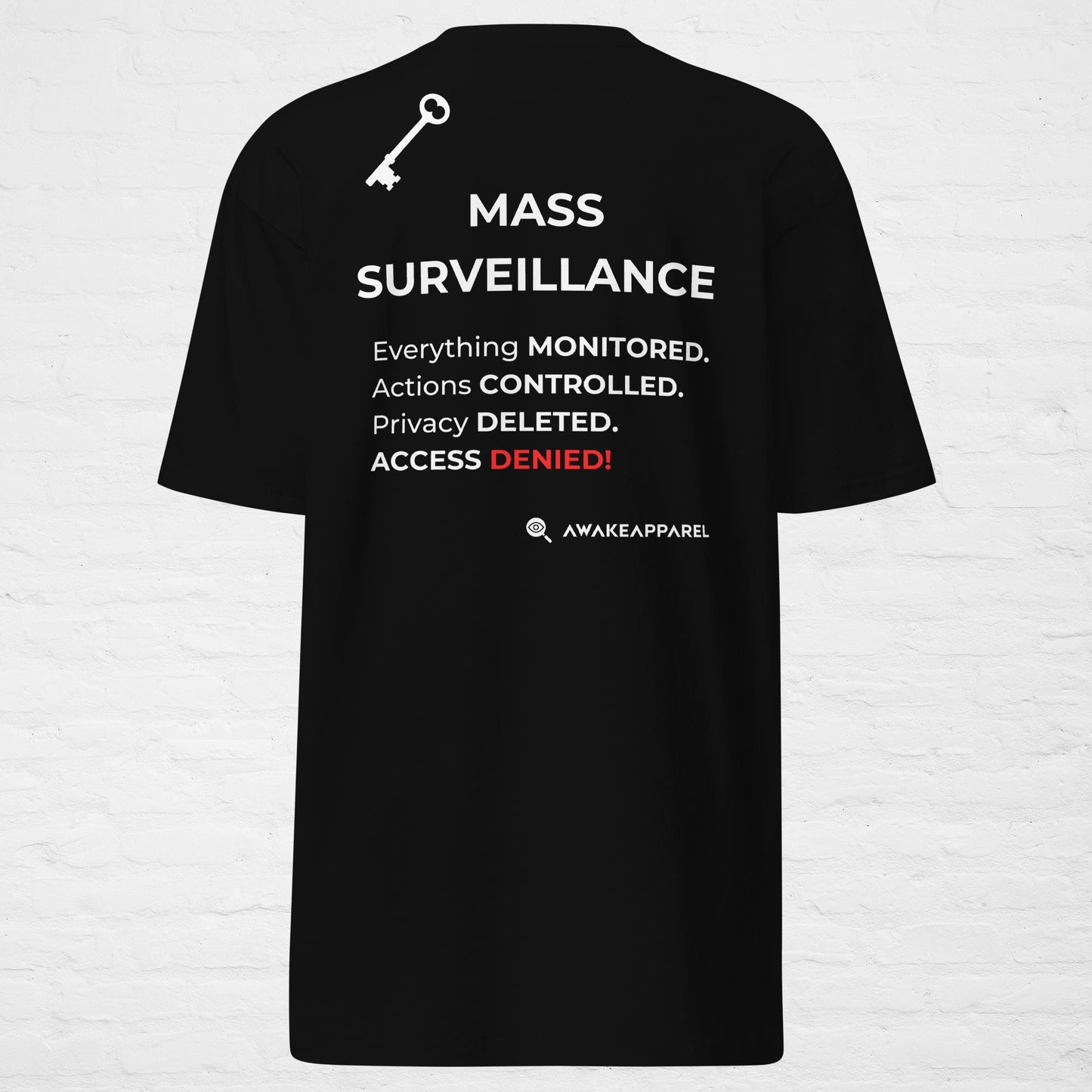 Collection KYE : Surveillance de masse - T-shirt - Homme