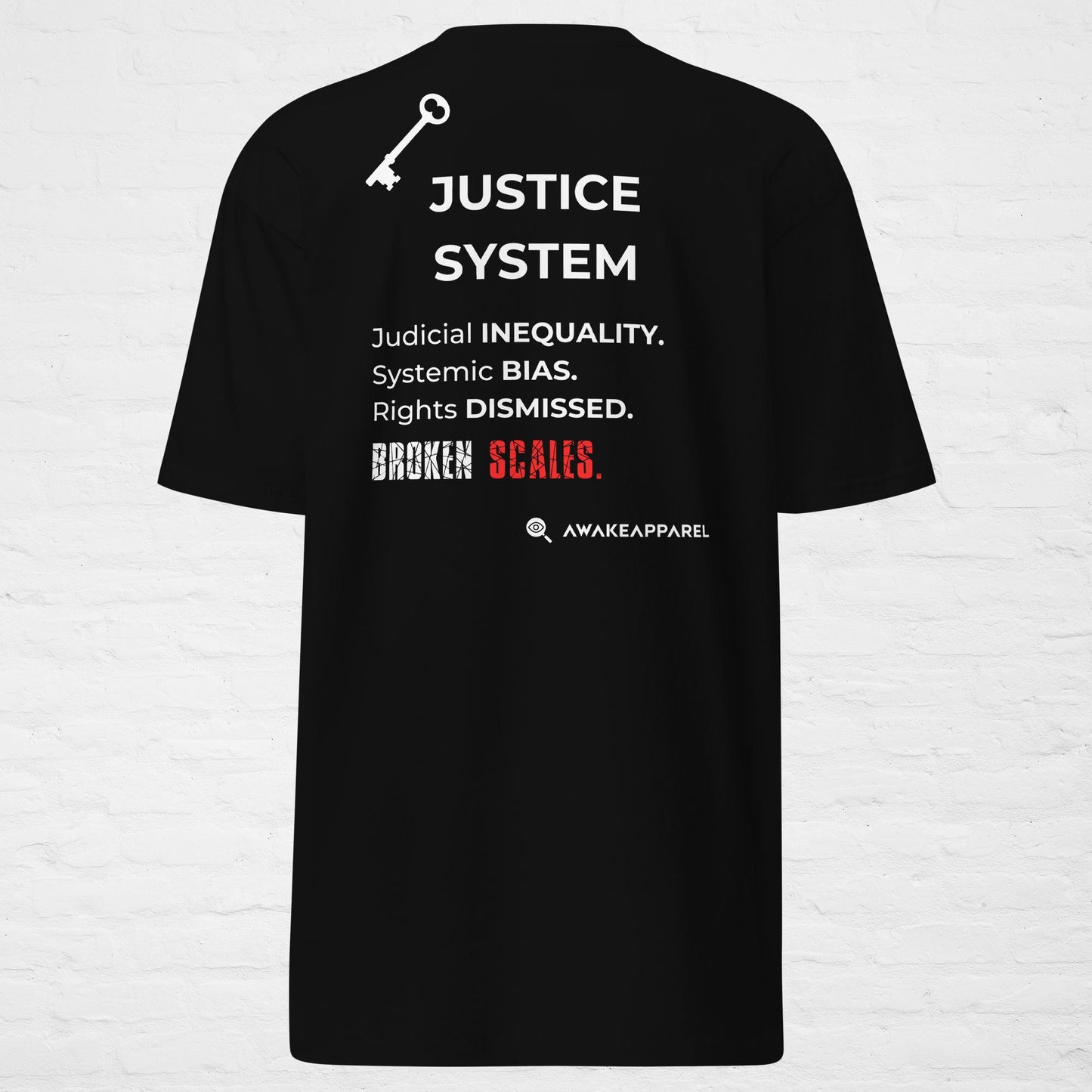 Colección KYE: Sistema de justicia - Camiseta - Hombre