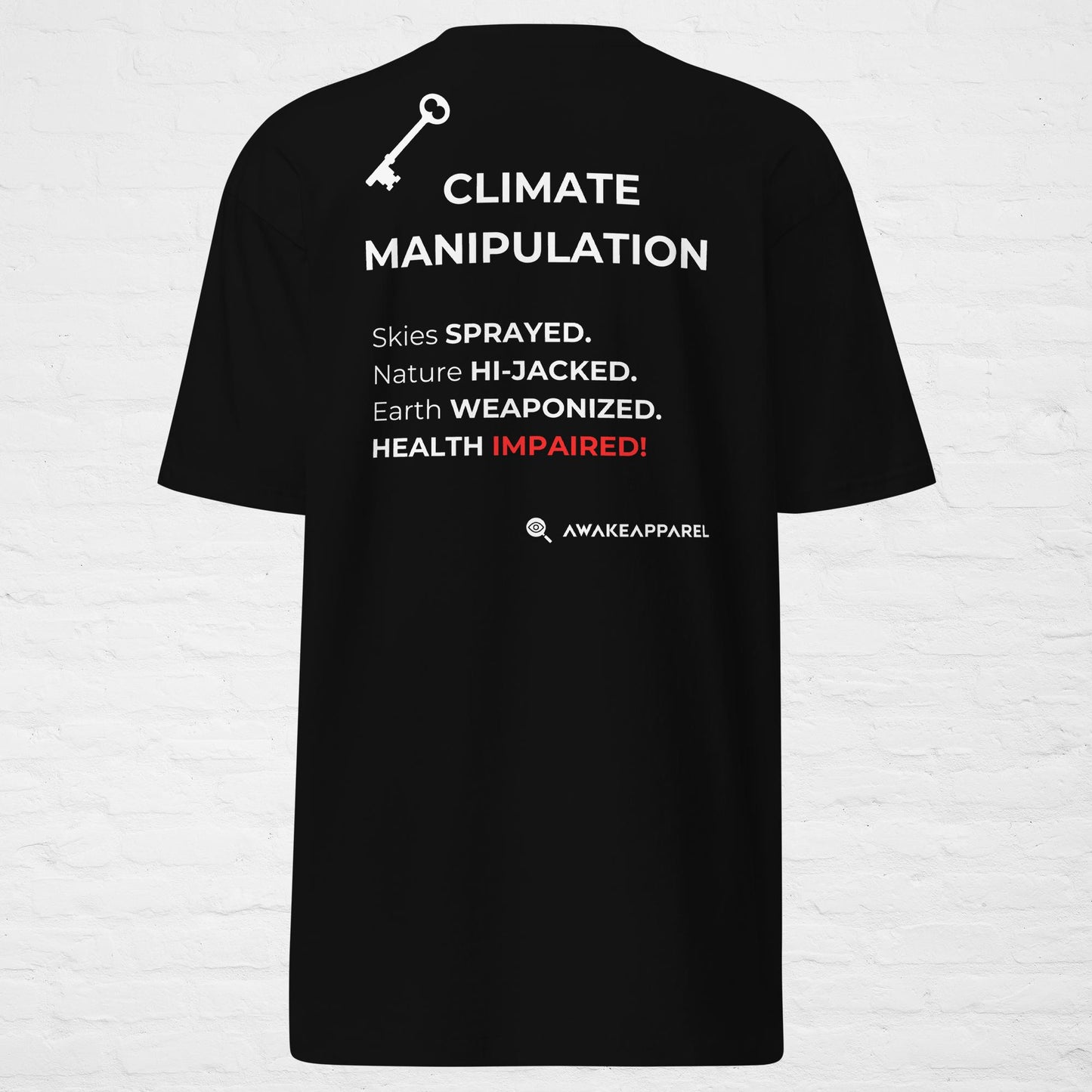 Colección KYE: Manipulación del clima - Camiseta - Hombre