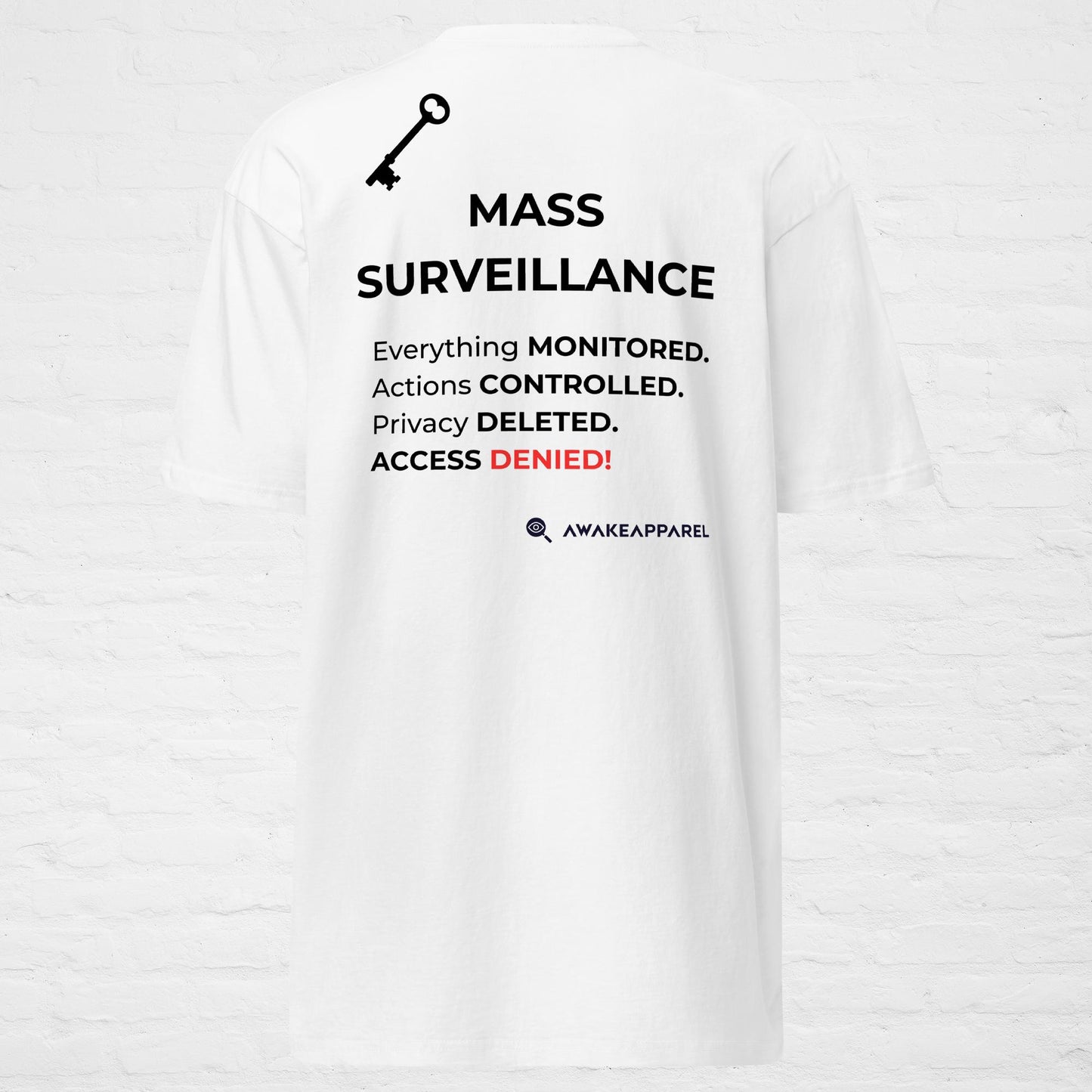 Collection KYE : Surveillance de masse - T-shirt - Homme