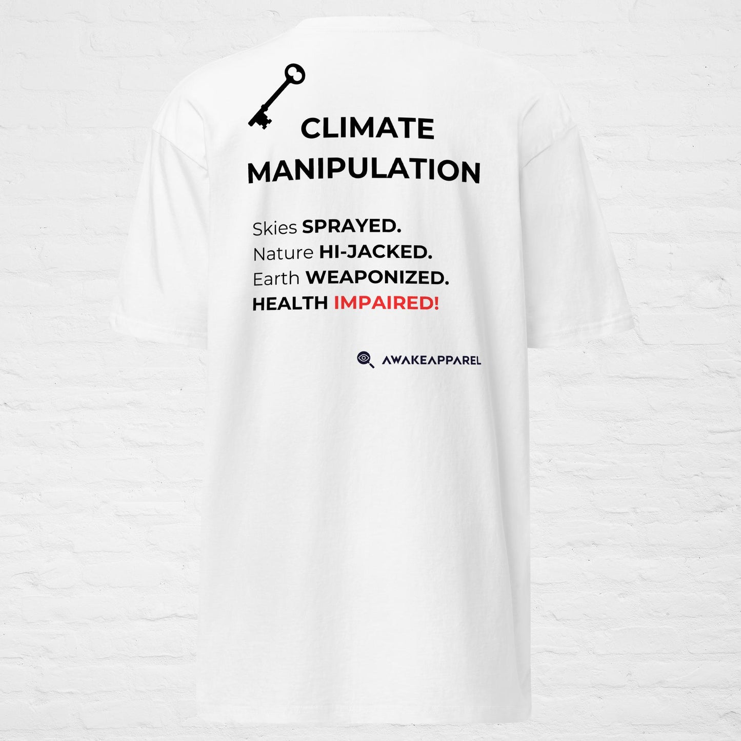 Colección KYE: Manipulación del clima - Camiseta - Hombre