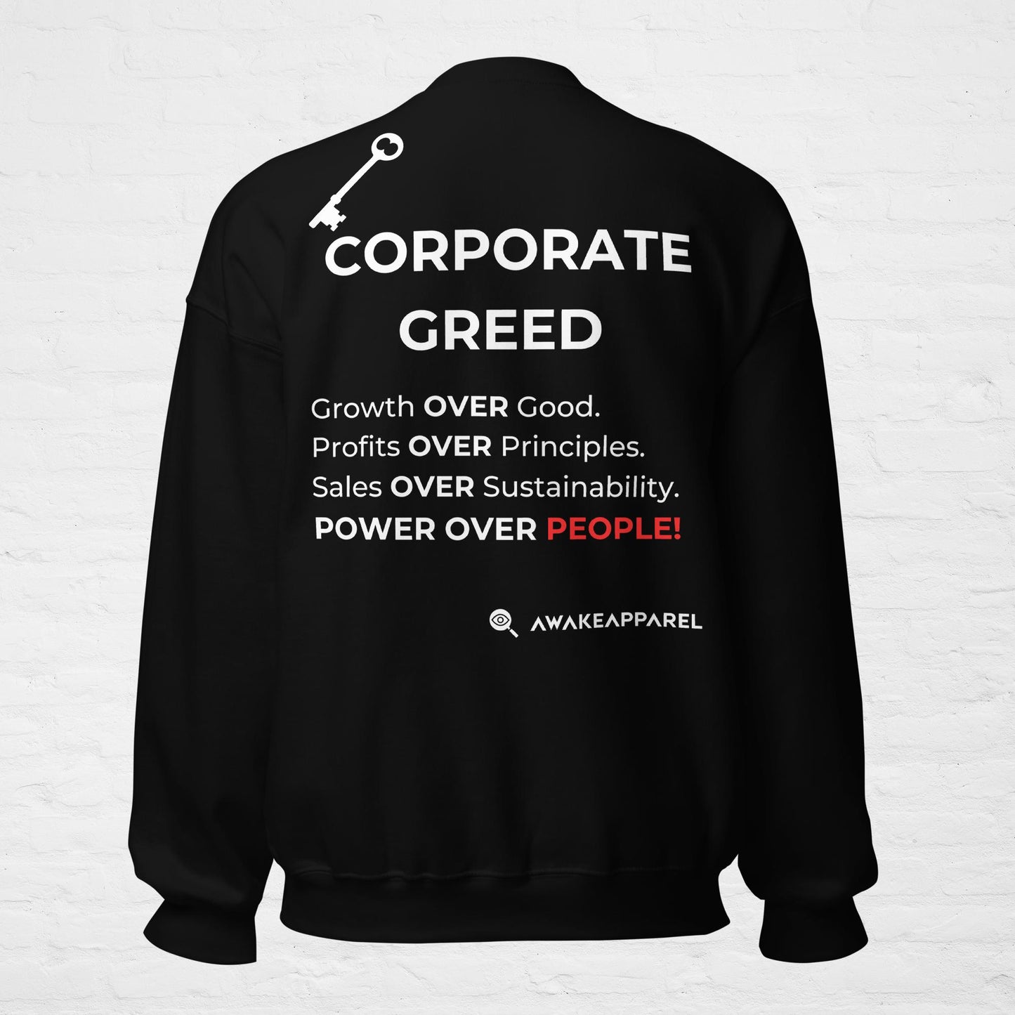 Colección KYE: Corporate Greed – Sudadera con capucha