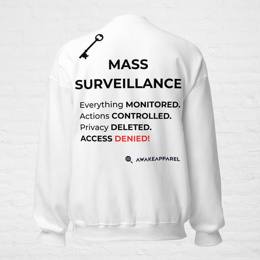 Collection KYE : Surveillance de masse – Unisexe – Sweat-shirt