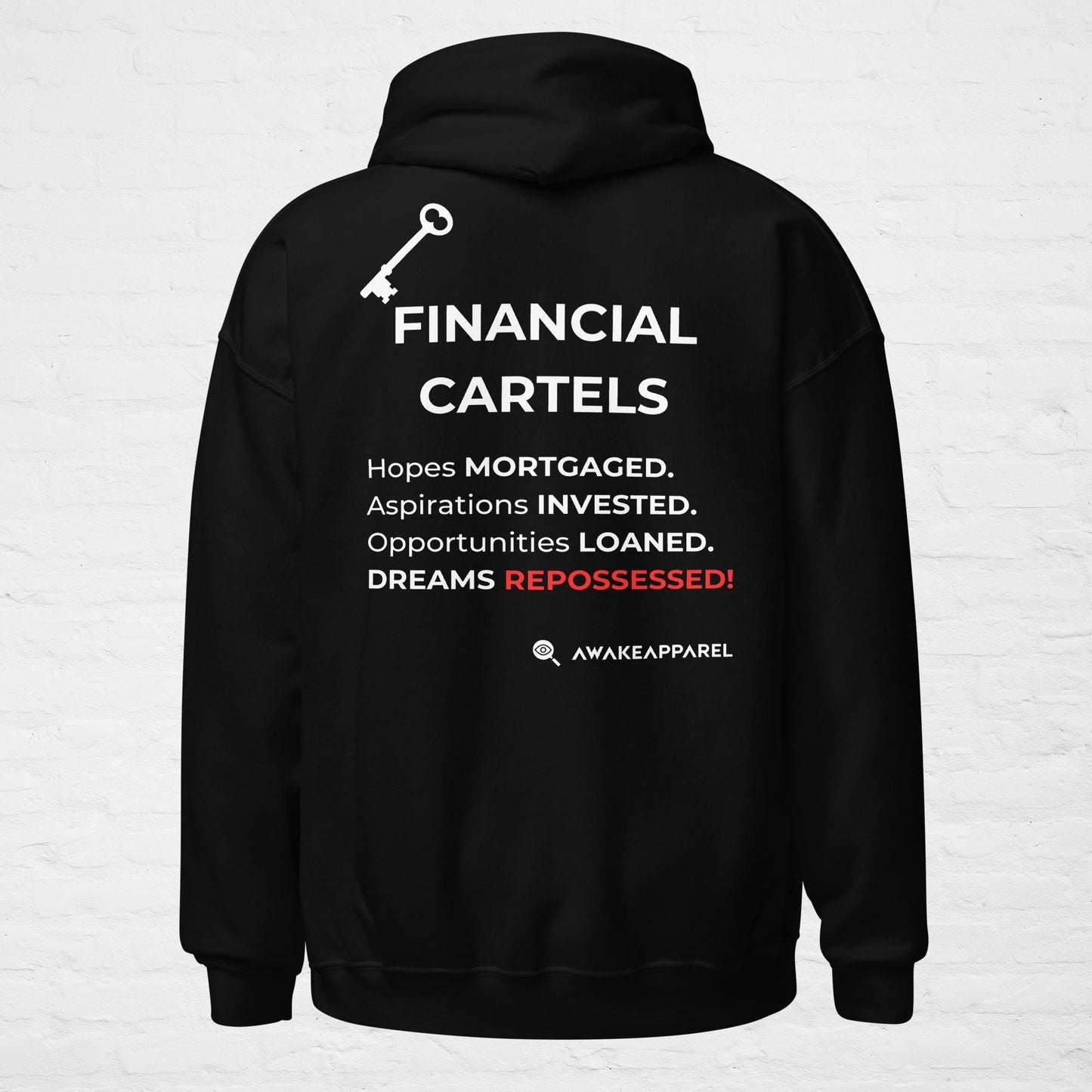 Colección KYE: Financial Cartels - Sudadera unisex con capucha