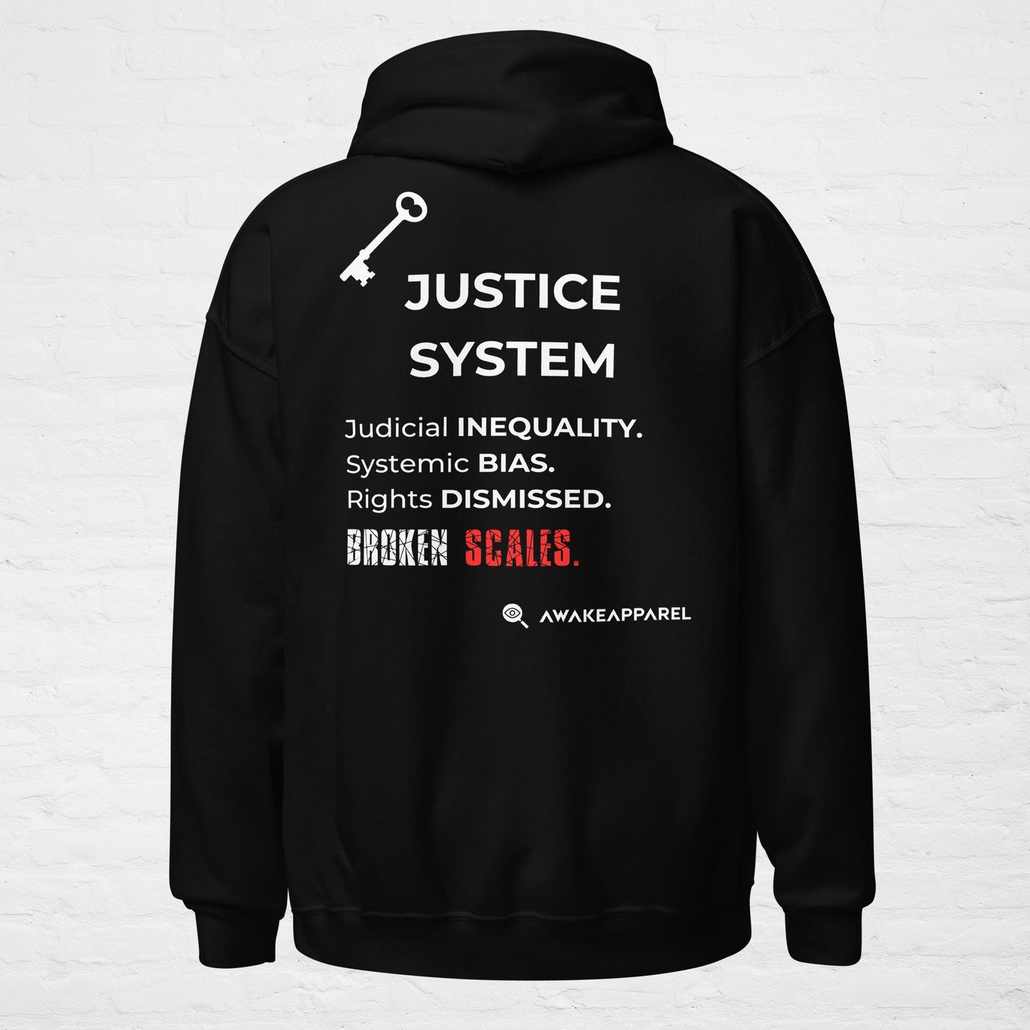 Collection KYE : Justice System – Sweat à capuche