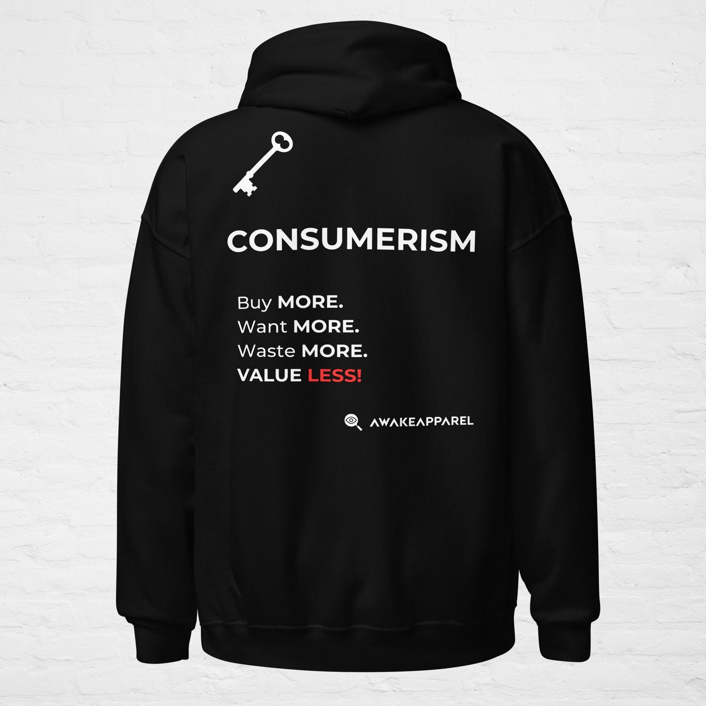 Colección KYE: Consumismo – Sudadera con capucha