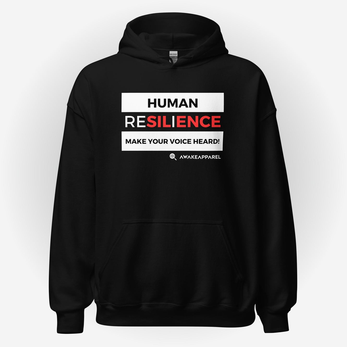 Collection Double Take : RÉSILIENCE HUMAINE - Sweat à capuche