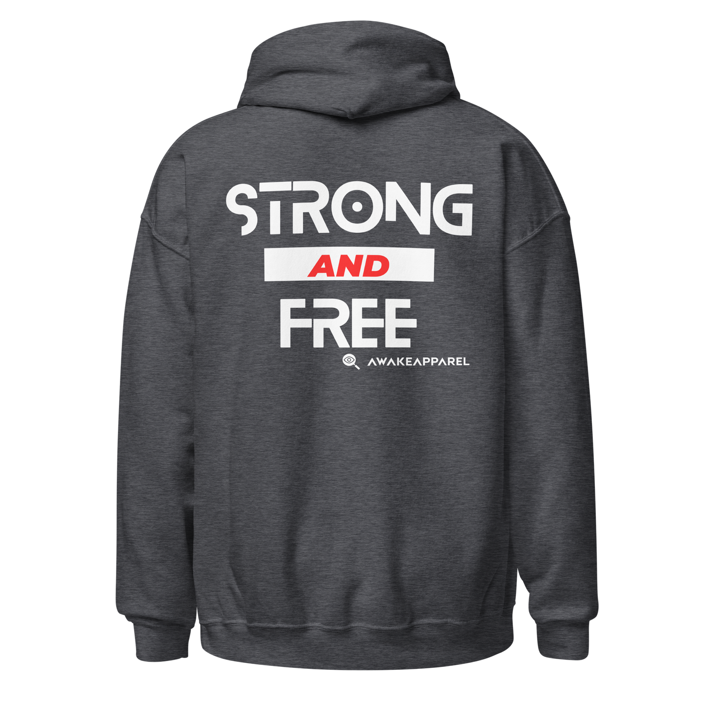 Colección IMPACT: Strong and Free - Sudadera unisex con capucha