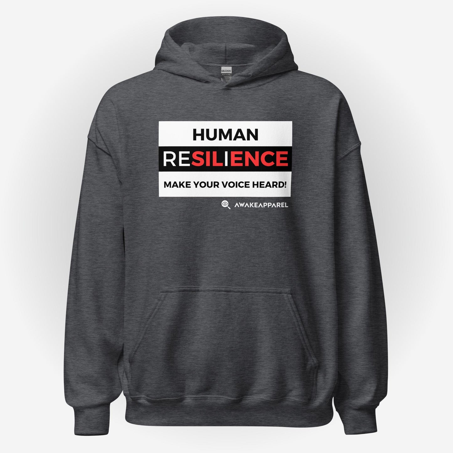 Collection Double Take : RÉSILIENCE HUMAINE - Sweat à capuche