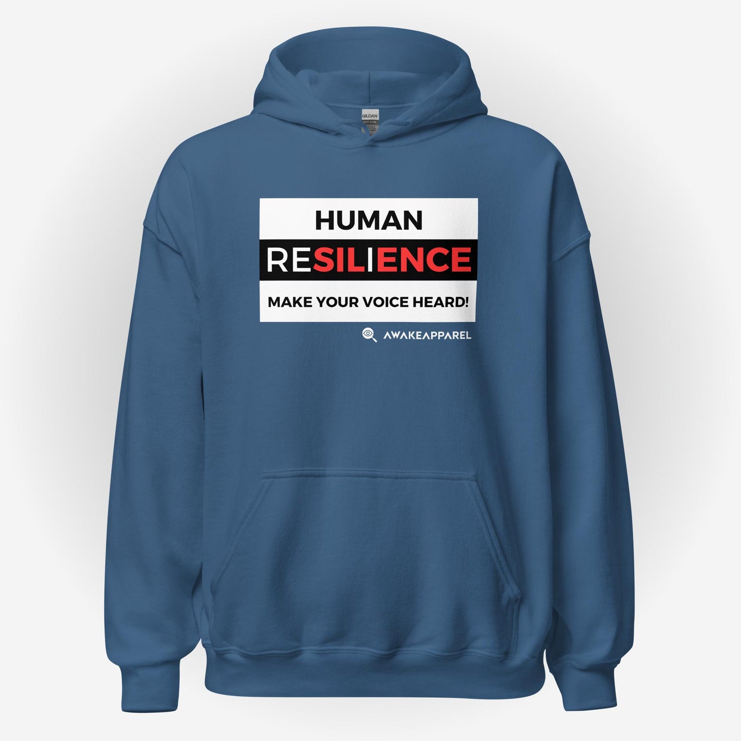 Colección Double Take: RESILIENCIA humana - Sudadera con capucha