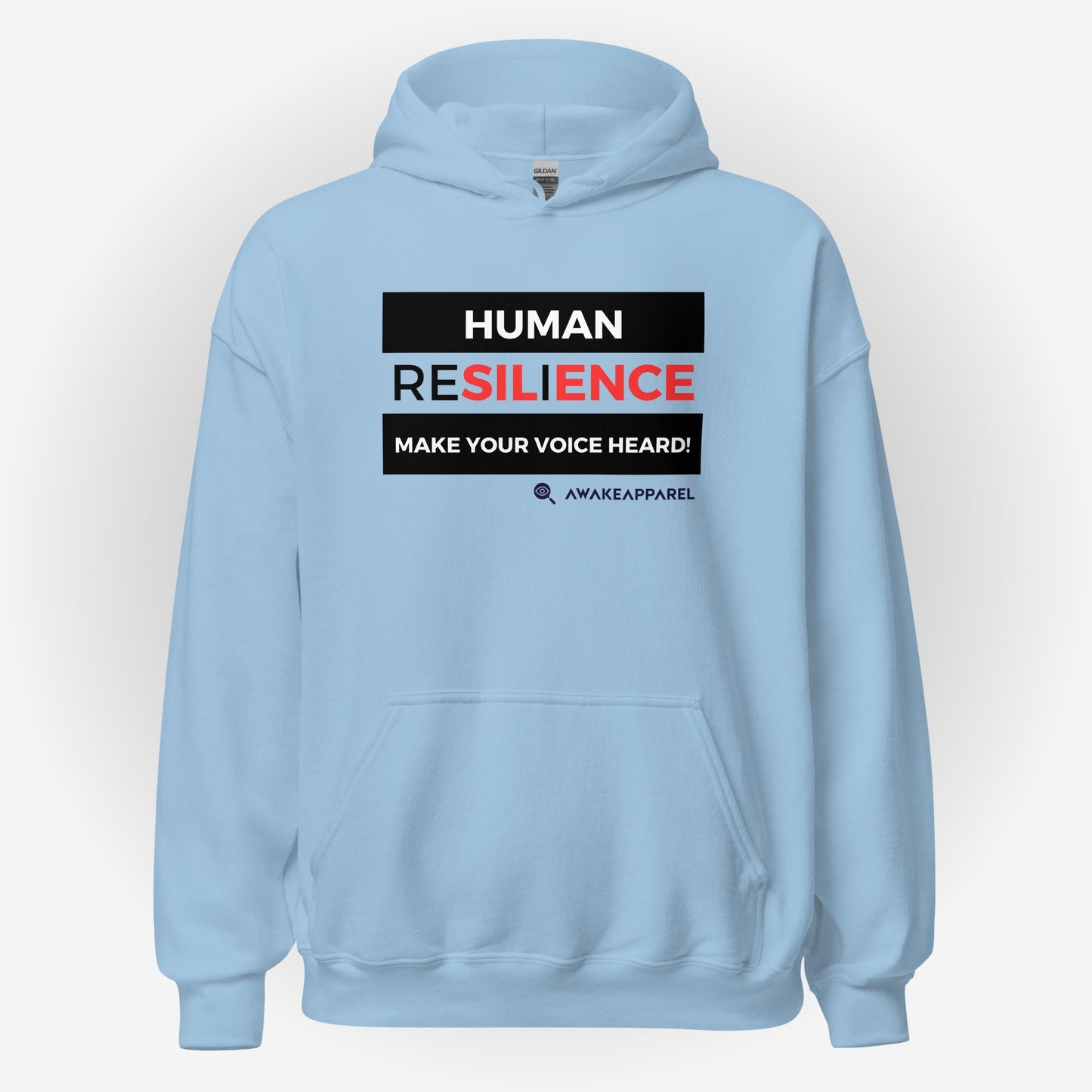 Colección Double Take: RESILIENCIA humana - Sudadera con capucha