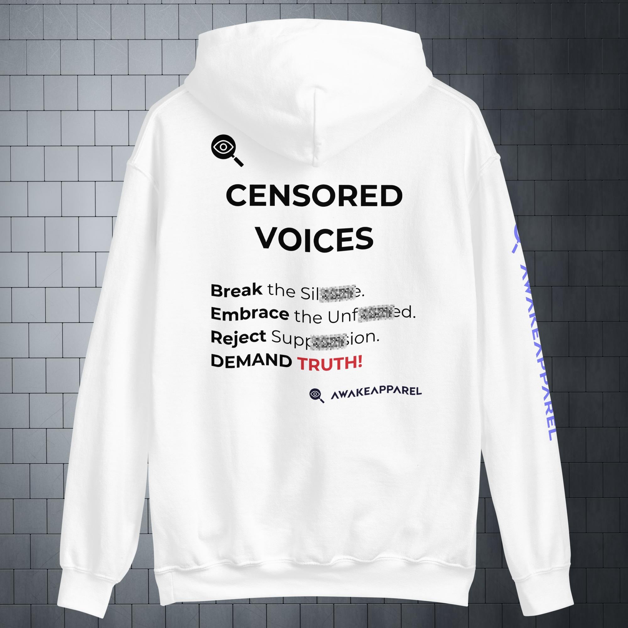 Action Collection: Censored Voices - Unisex - Hoodie