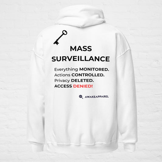 Collection KYE : Surveillance de masse – Sweat à capuche