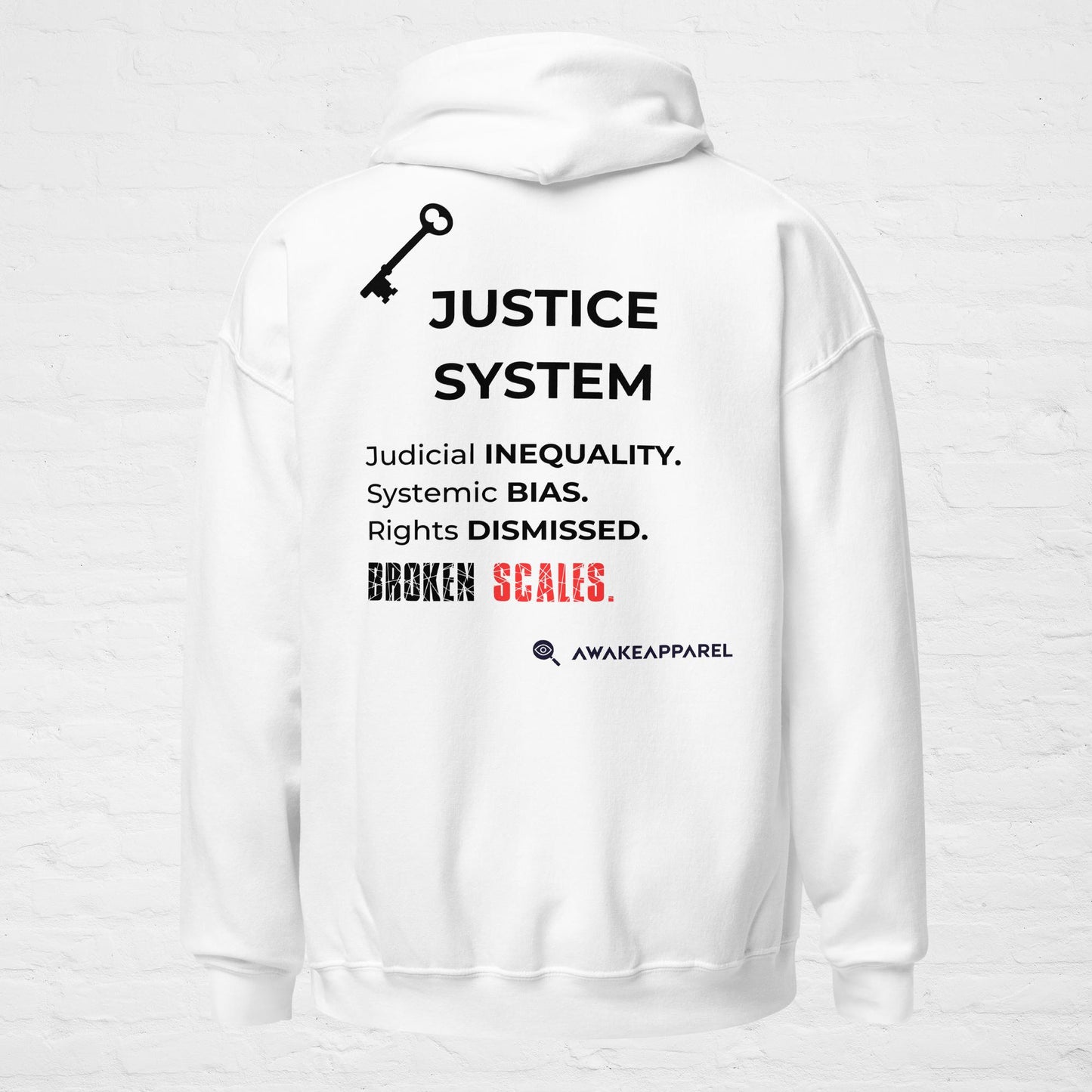 Collection KYE : Justice System – Sweat à capuche