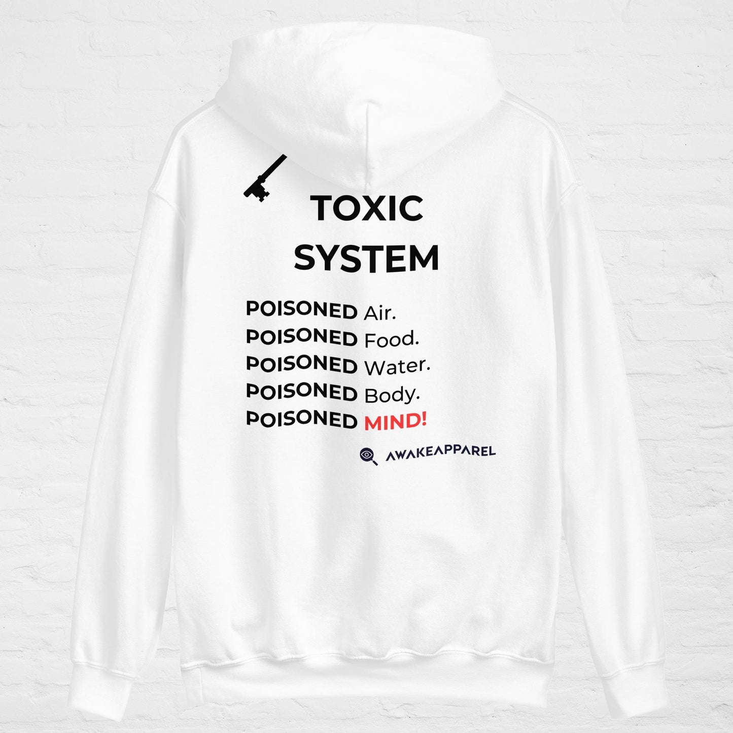 Collection KYE : Toxic System – Sweat à capuche