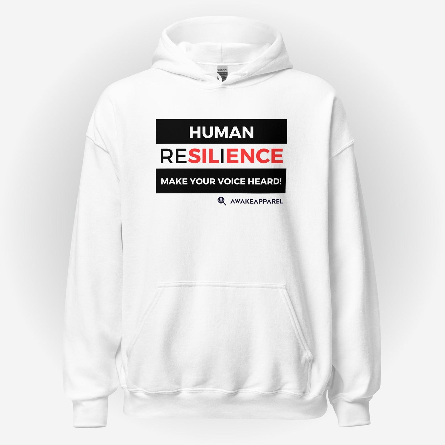 Colección Double Take: RESILIENCIA humana - Sudadera con capucha