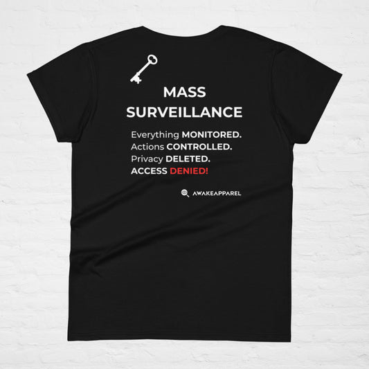 Collection KYE : Surveillance de masse - T-shirt - Femme