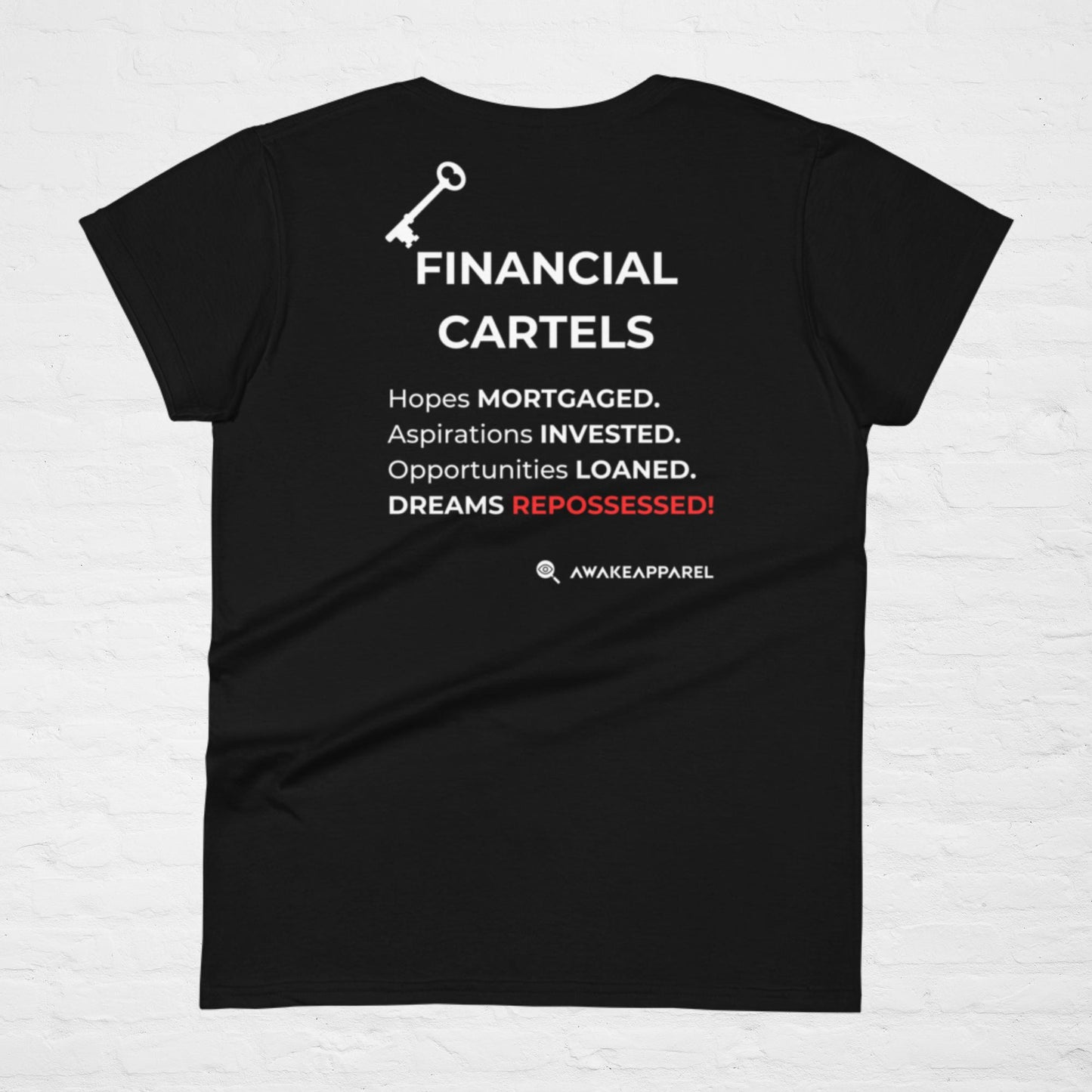 Collection KYE : Cartels financiers - T-shirt - Femme