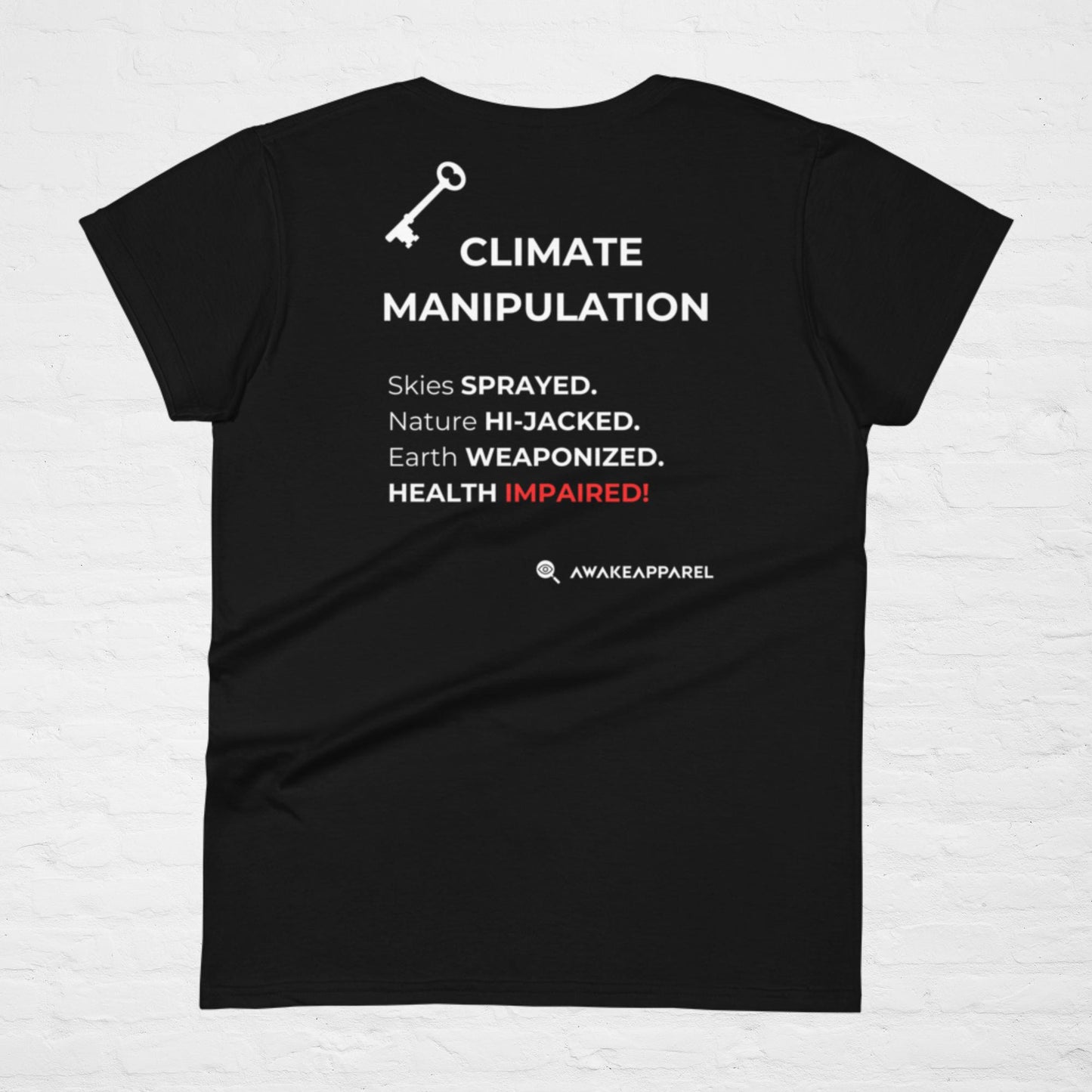 Colección KYE: Manipulación del clima - Camiseta - Mujer