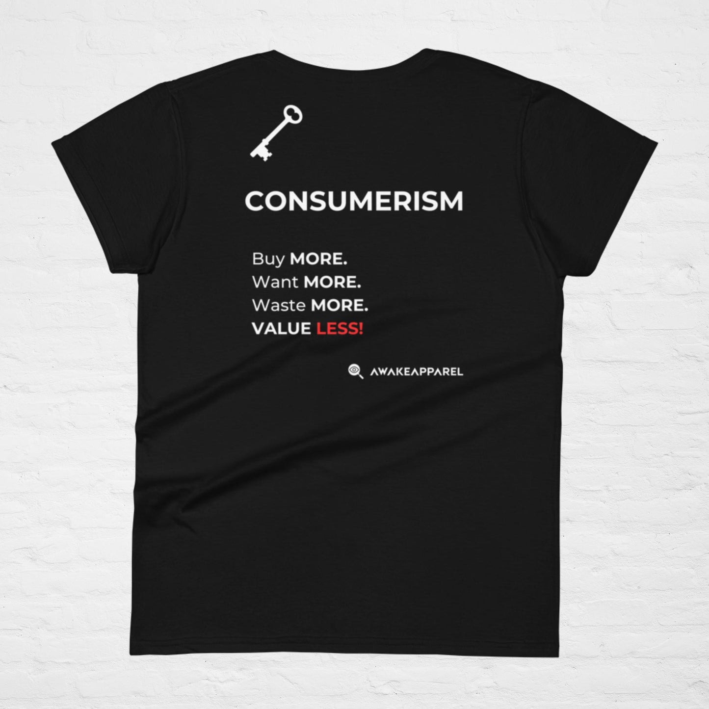 Colección KYE: Consumismo - Camiseta - Mujer