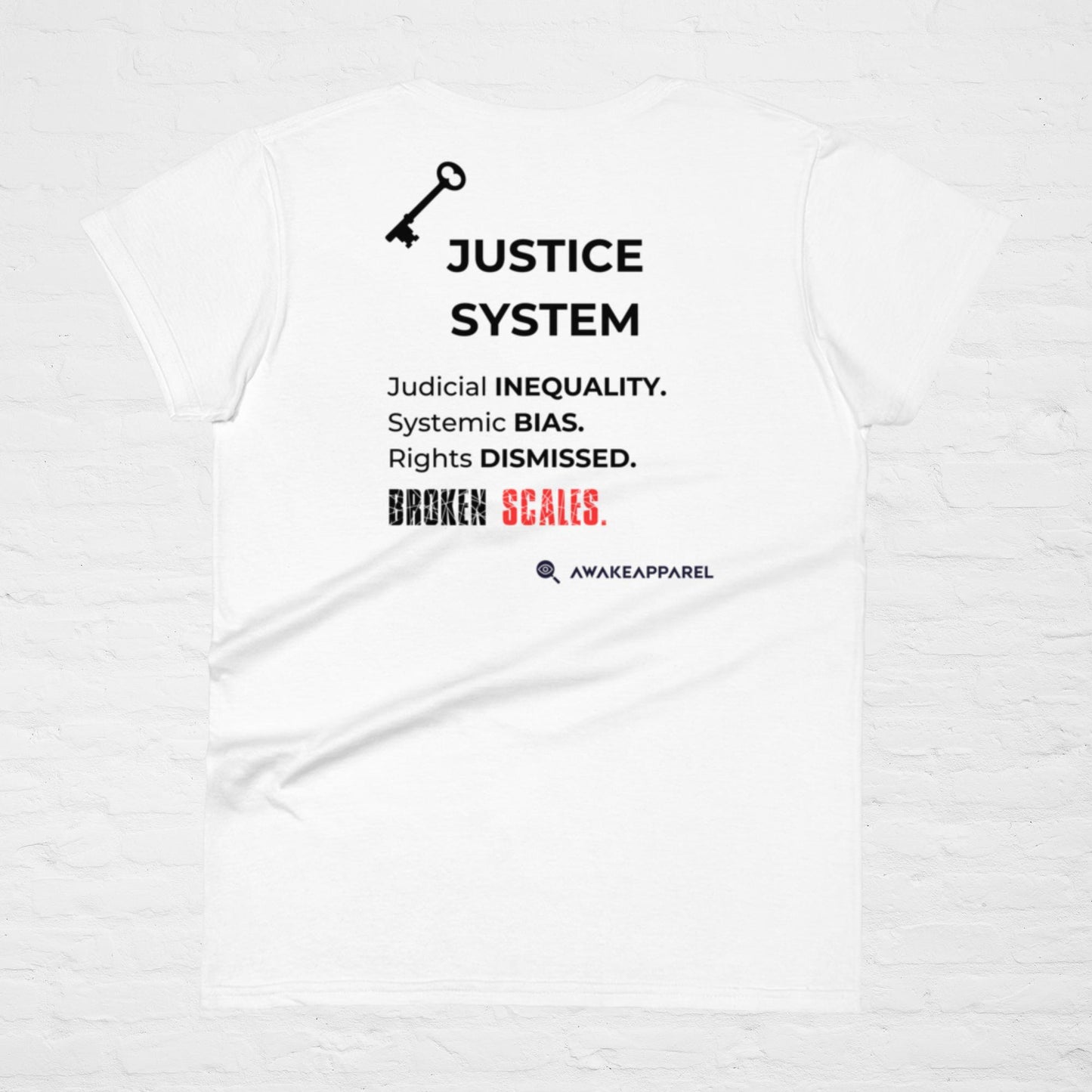 Collection KYE : Système judiciaire - T-shirt - Femme