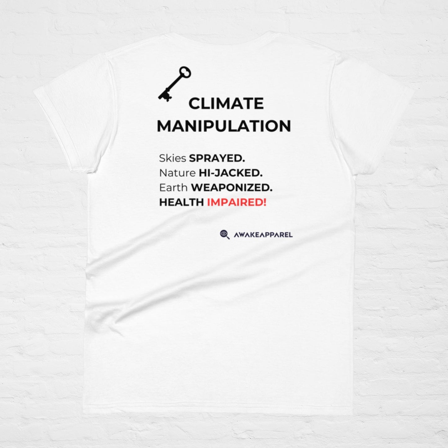 Collection KYE : Manipulation climatique - T-shirt - Femme