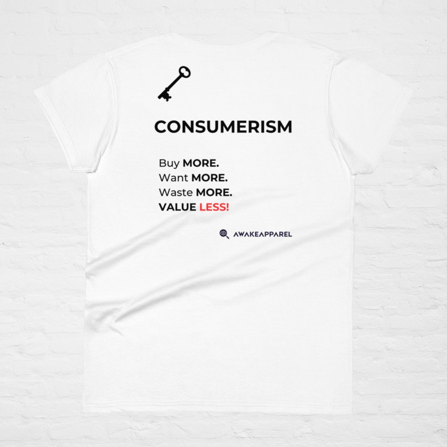 Collection KYE : Consumérisme - T-shirt - Femme